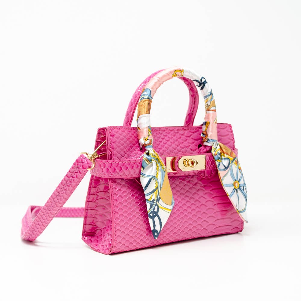 Crocodile Scarf Handbag - Something Splendid Co.