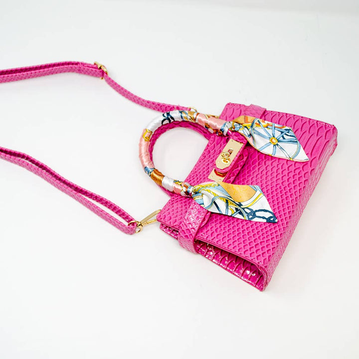Crocodile Scarf Handbag - Something Splendid Co.