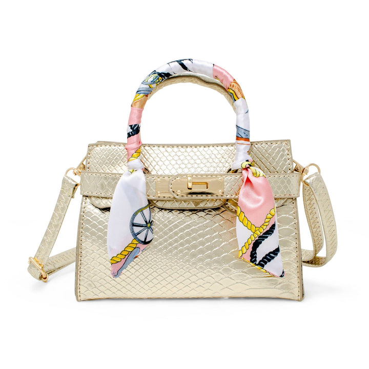 Crocodile Scarf Handbag - Something Splendid Co.