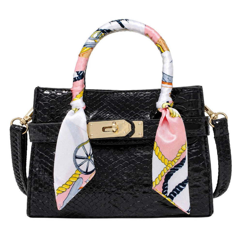 Crocodile Scarf Handbag - Something Splendid Co.
