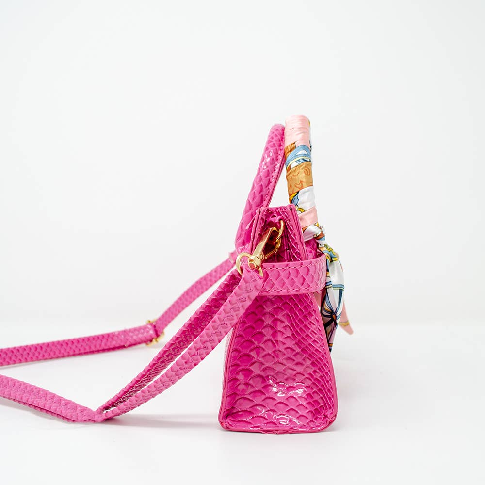Crocodile Scarf Handbag - Something Splendid Co.