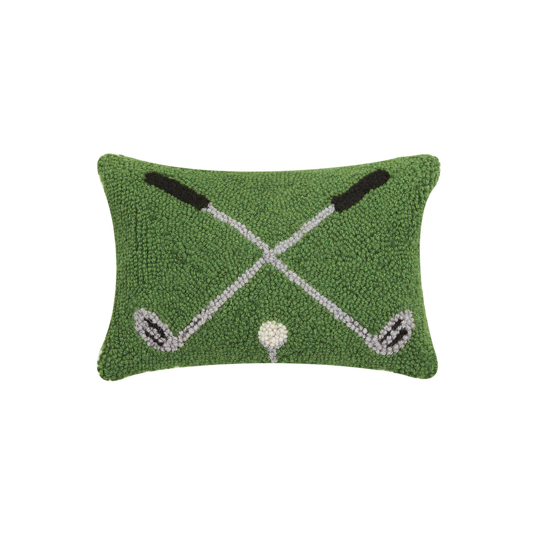 Cross Golf Clubs Hook Pillow - Something Splendid Co.