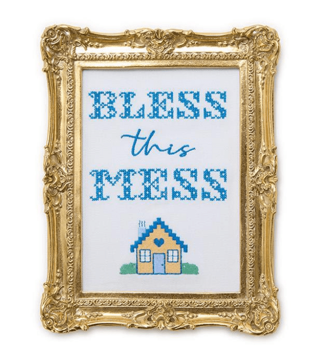 Cross Stitch Framed Wall Art - 4 Designs - Something Splendid Co.