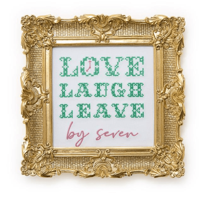 Cross Stitch Framed Wall Art - 4 Designs - Something Splendid Co.