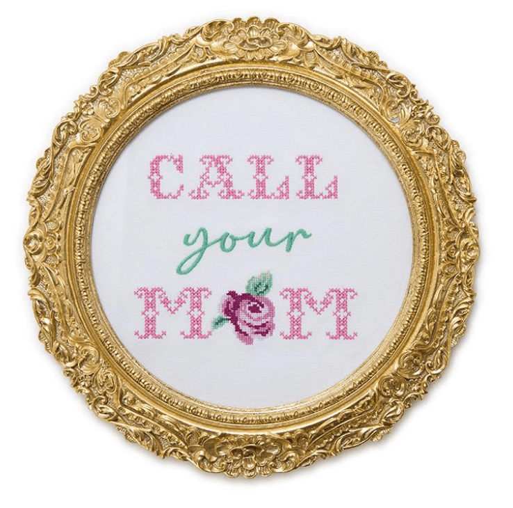 Cross Stitch Framed Wall Art - 4 Designs - Something Splendid Co.