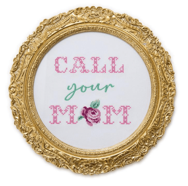 Cross Stitch Framed Wall Art - 4 Designs - Something Splendid Co.