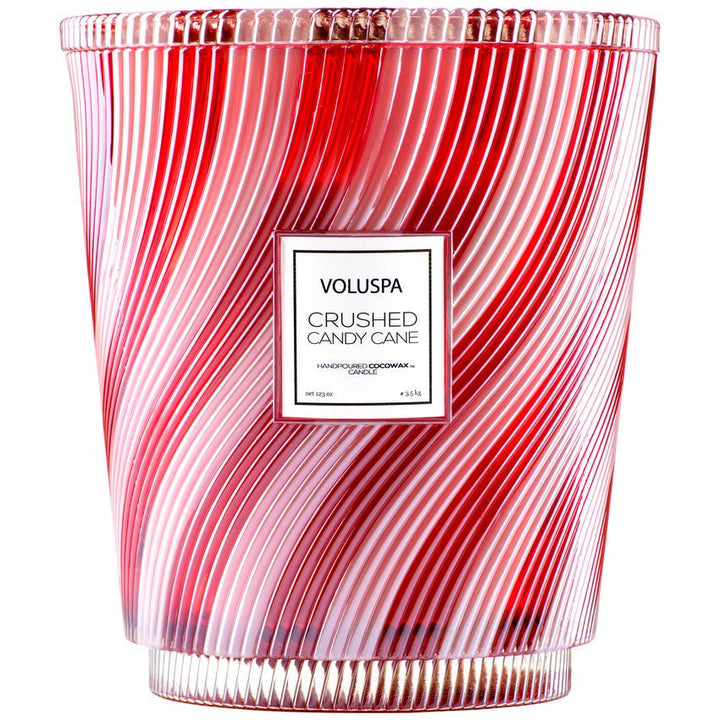 Crushed Candy Cane 5 Wick Candle - Something Splendid Co.