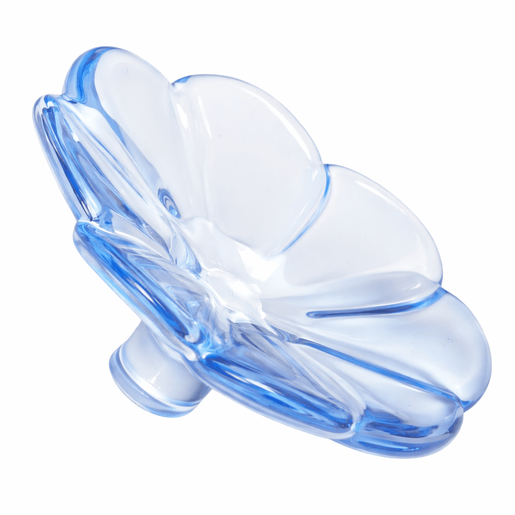 Crystal Flower Tabletop Figurine - Blue - Something Splendid Co.