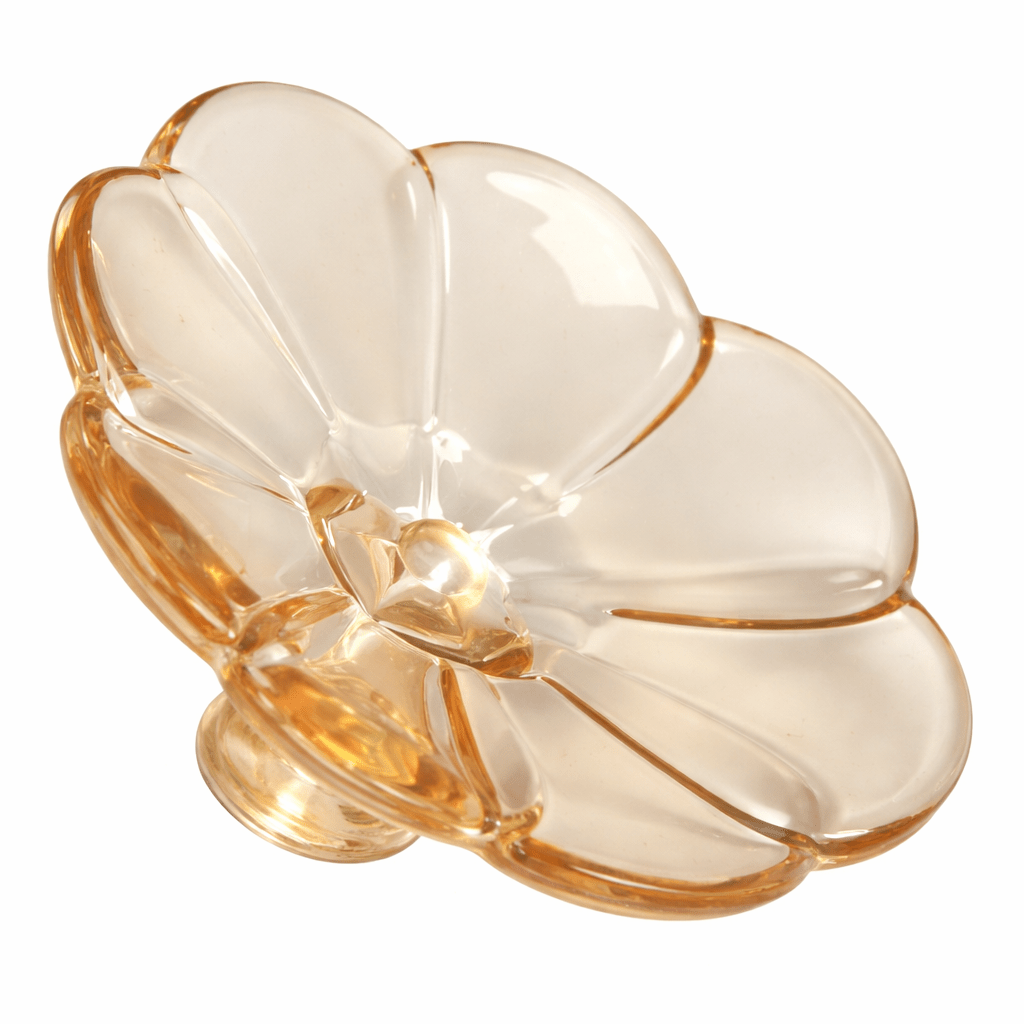 Crystal Flower Tabletop Figurine - Gold - Something Splendid Co.