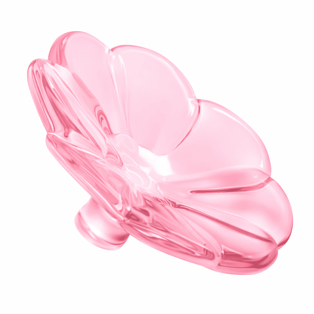 Crystal Flower Tabletop Figurine - Pink - Something Splendid Co.