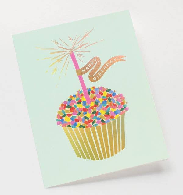 Cupcake Birthday Card - Something Splendid Co.