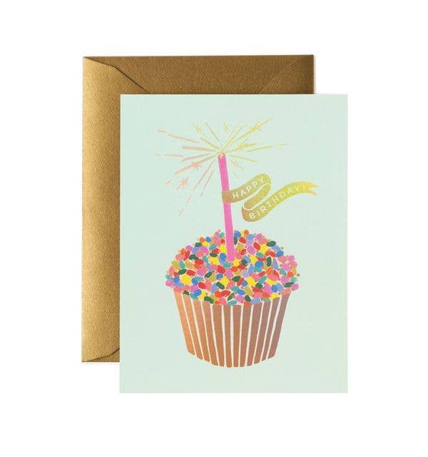 Cupcake Birthday Card - Something Splendid Co.