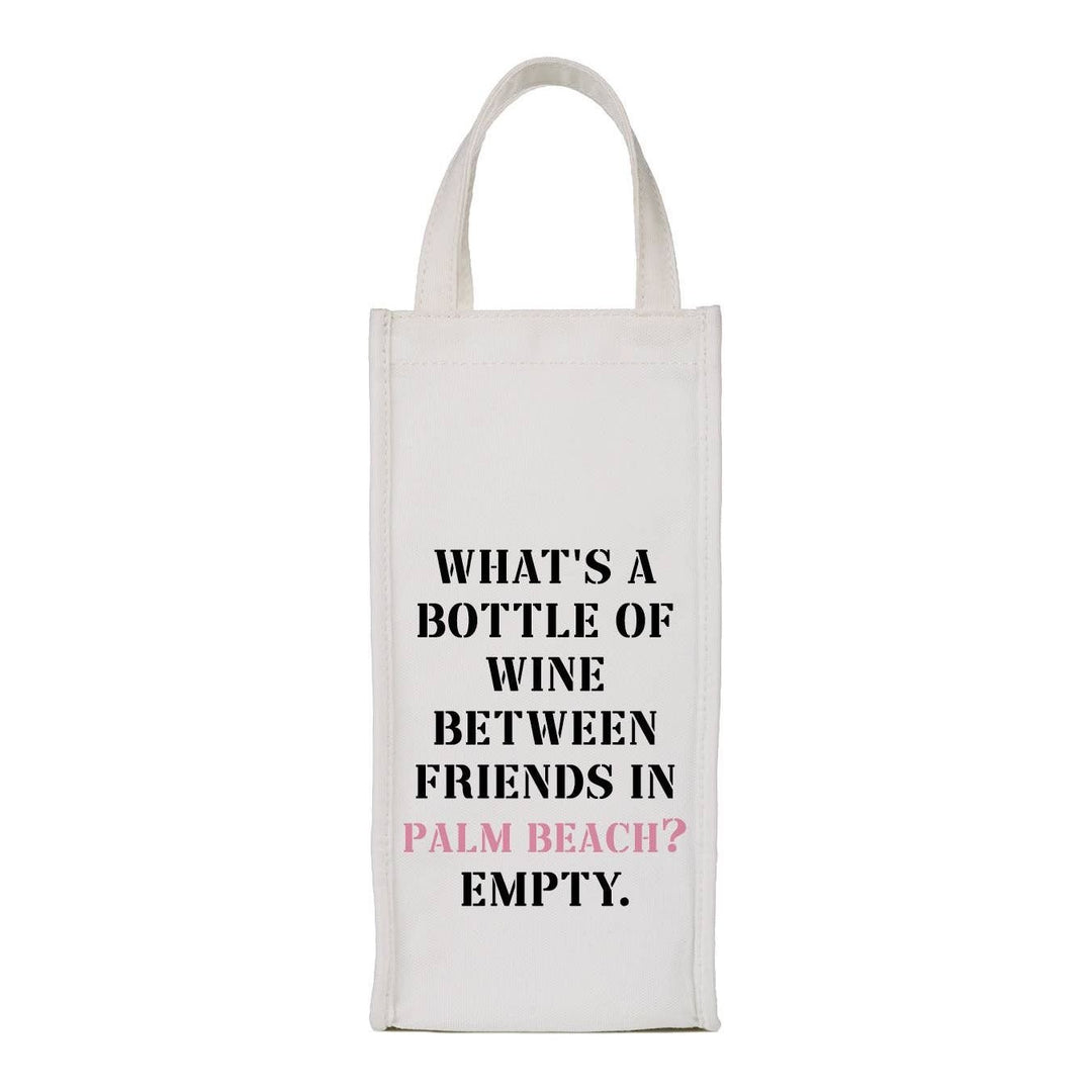 Custom Westfield Wine Bag - Empty Bottle - Something Splendid Co.