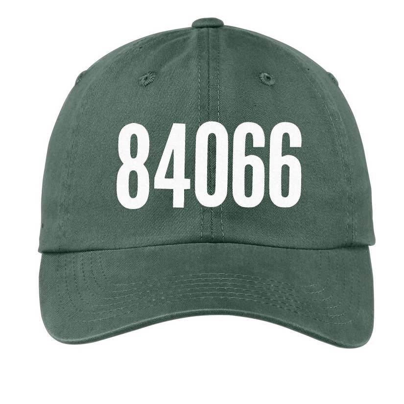 Custom Zip Code Baseball Cap - Something Splendid Co.
