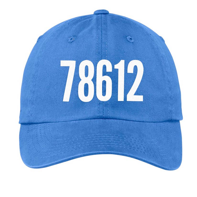 Custom Zip Code Baseball Cap - Something Splendid Co.