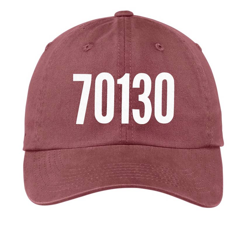Custom Zip Code Baseball Cap - Something Splendid Co.