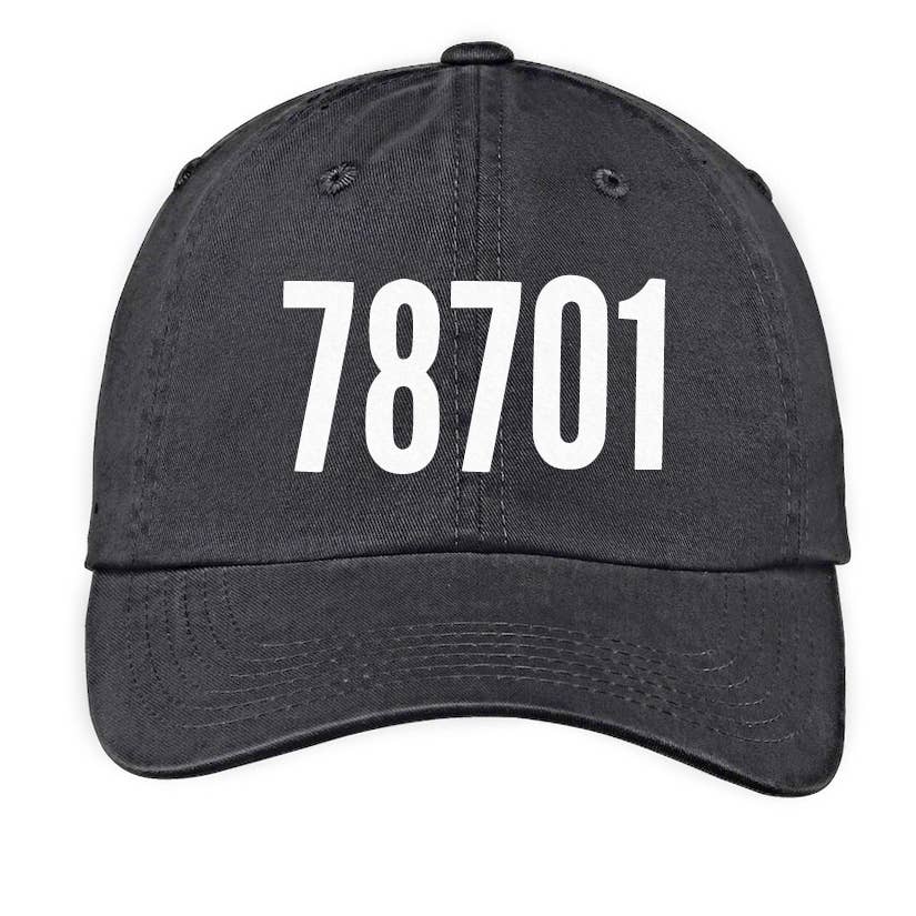 Custom Zip Code Baseball Cap - Something Splendid Co.