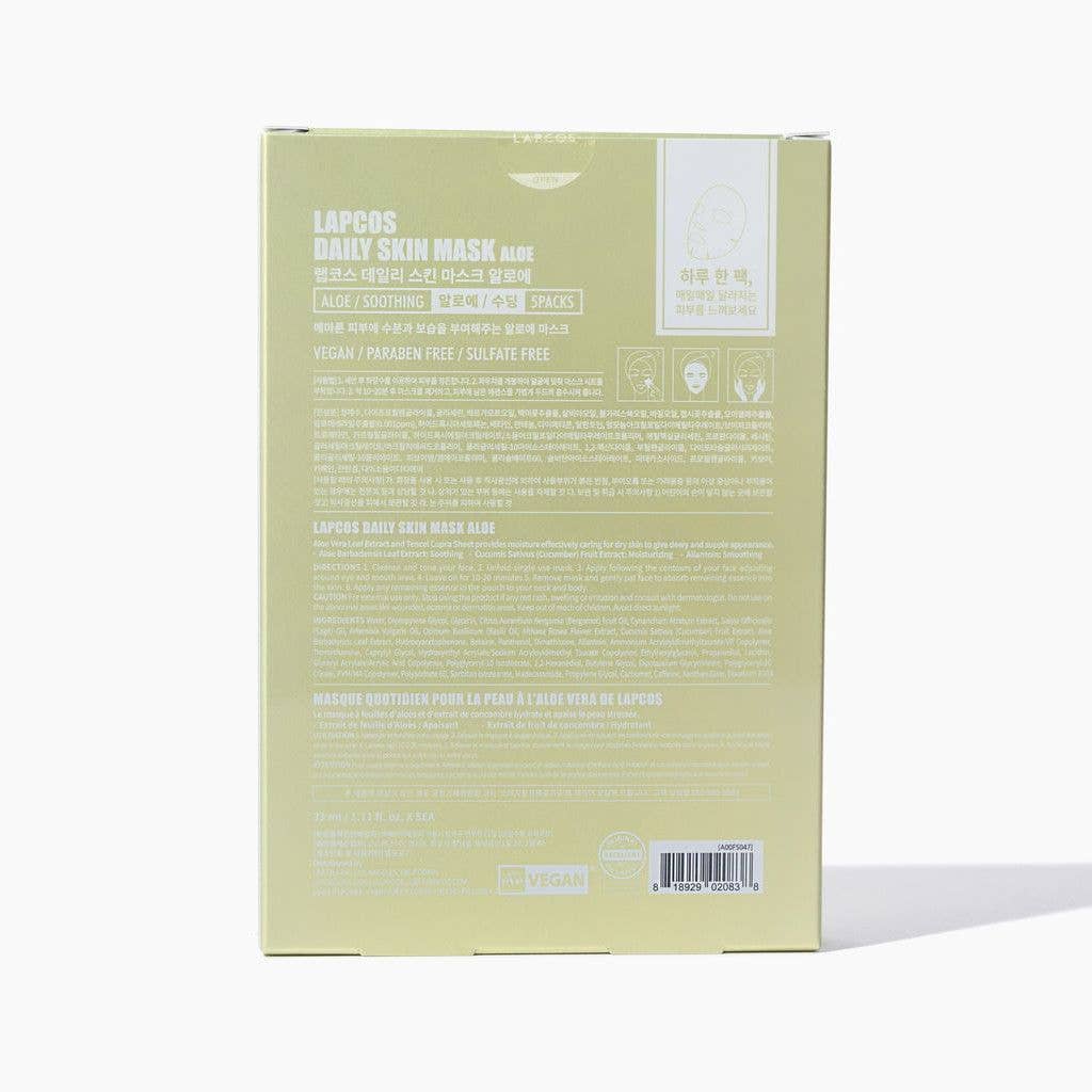 Daily Aloe Soothing Sheet Mask 5-Pack - Something Splendid Co.