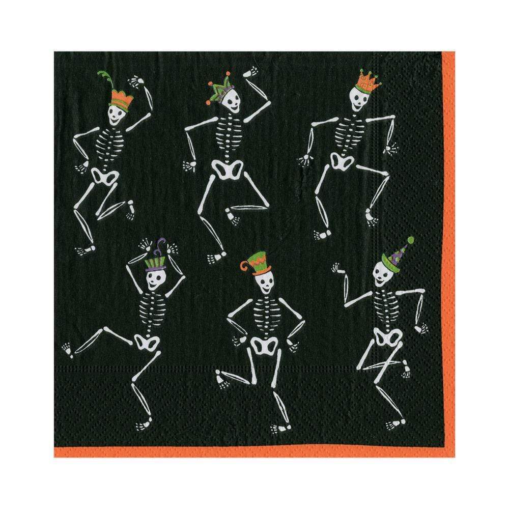 Dancing Skeletons Cocktail Napkins - Something Splendid Co.