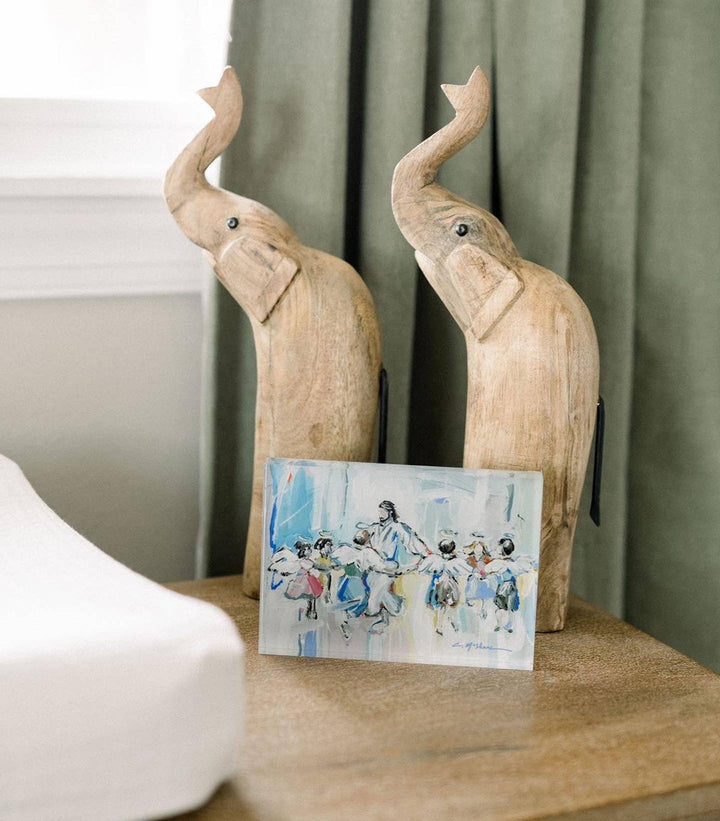 "Dancing With Jesus" Acrylic Shelfie - Something Splendid Co.