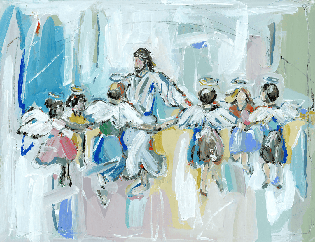 "Dancing With Jesus" hand - signed paper print - Something Splendid Co.