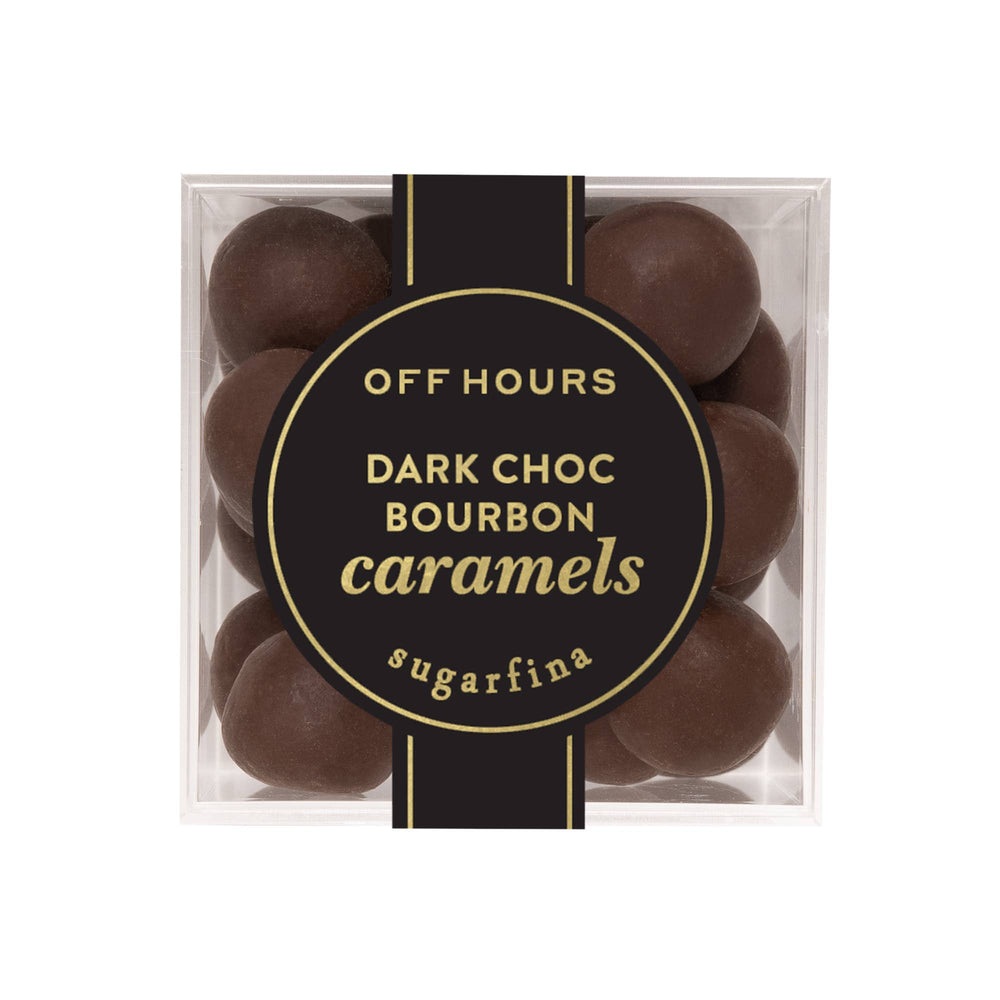 Dark Chocolate Bourbon Caramels - Small Off Hours - Something Splendid Co.
