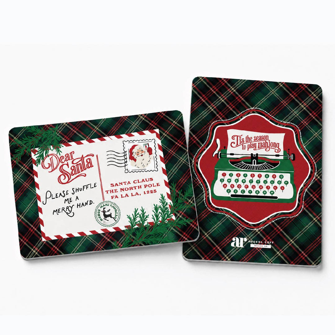 Dear Santa Tile Shufflers - Something Splendid Co.