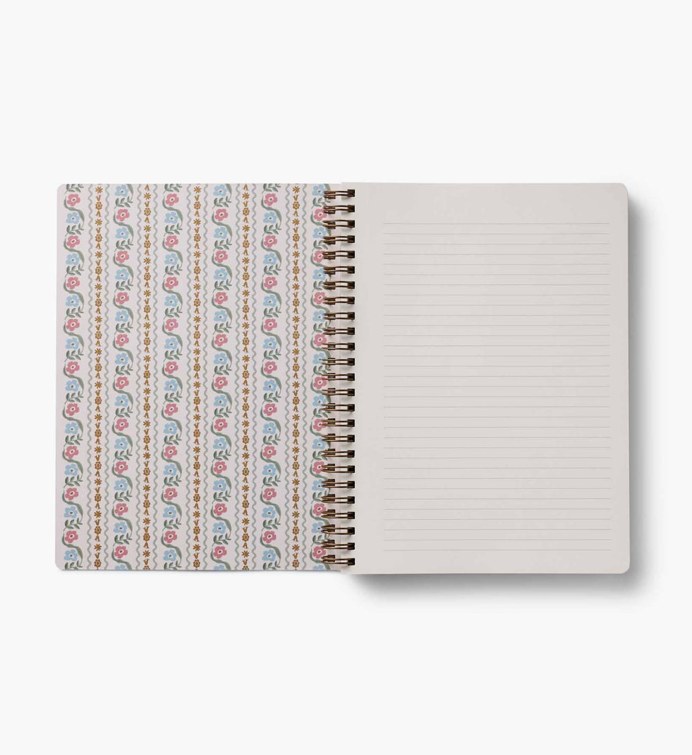 Delphine Spiral Notebook - Something Splendid Co.