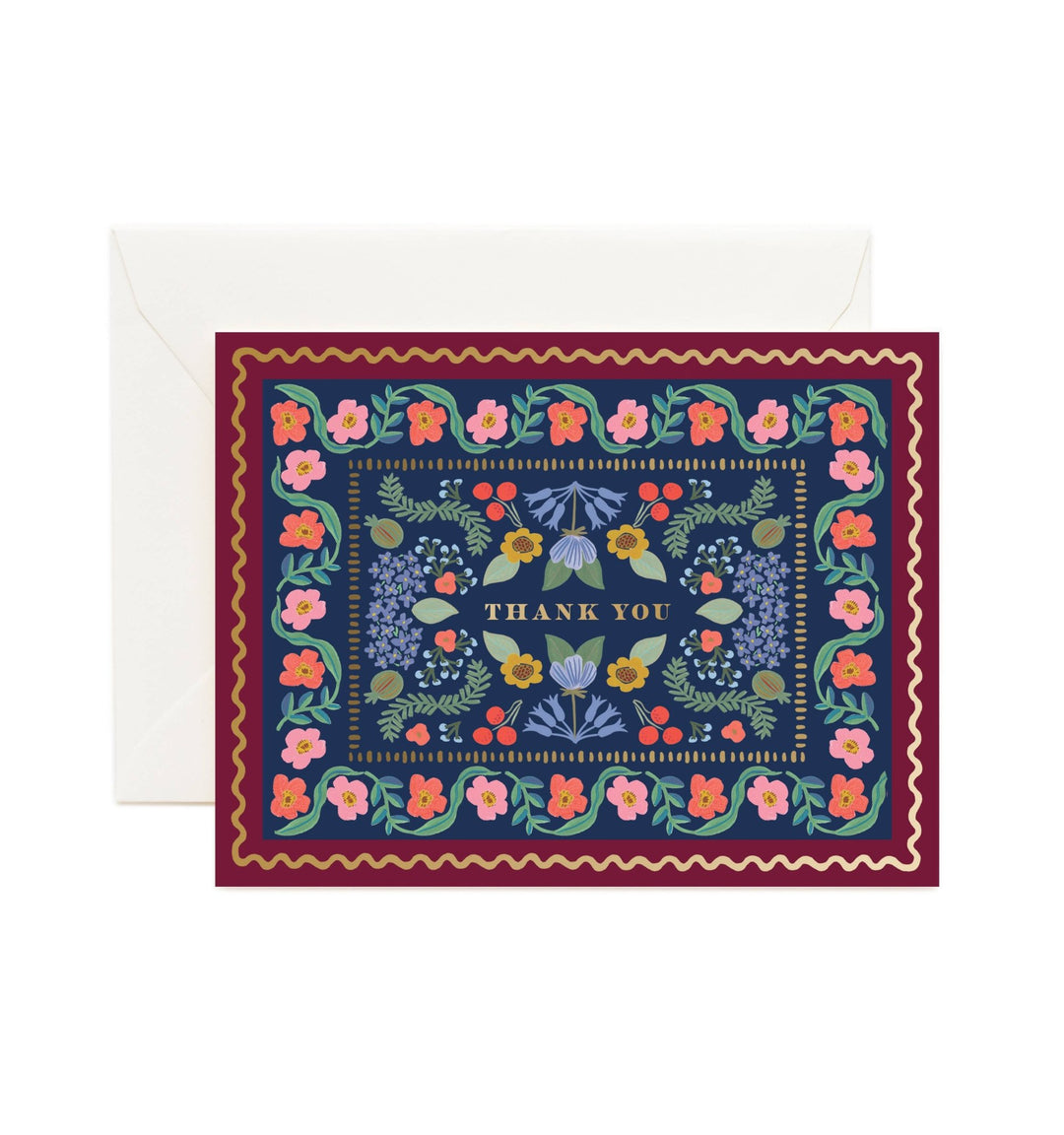 Delphine Thank You Card - Something Splendid Co.