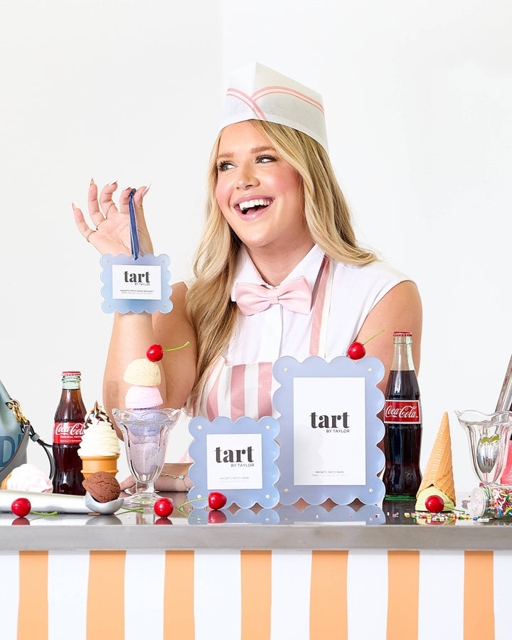 Denim Blue Mini Acrylic Picture Frame - Something Splendid Co.