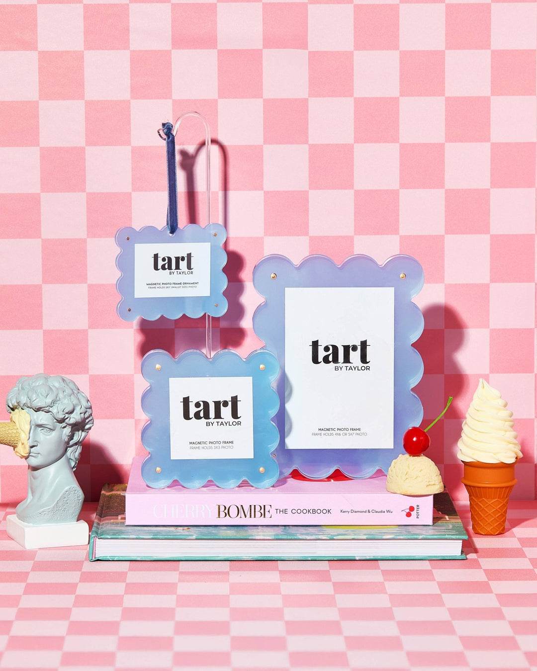 Denim Blue Mini Acrylic Picture Frame - Something Splendid Co.