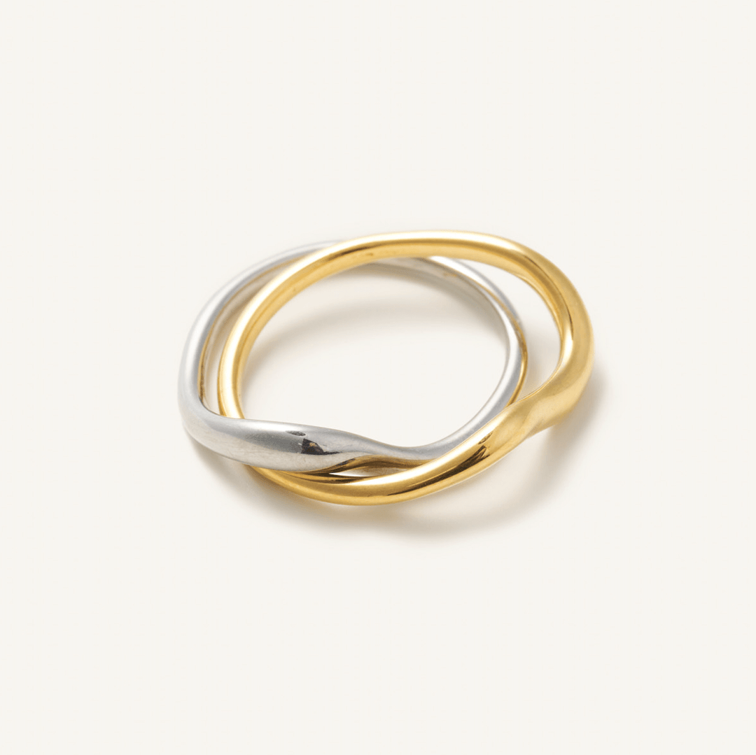 Devin Mixed Metal Ring - Something Splendid Co.