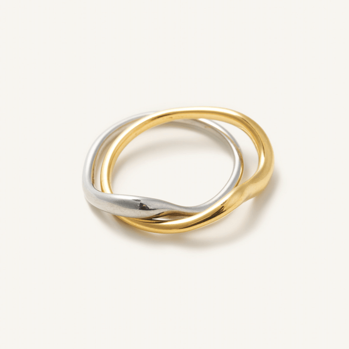 Devin Mixed Metal Ring - Something Splendid Co.
