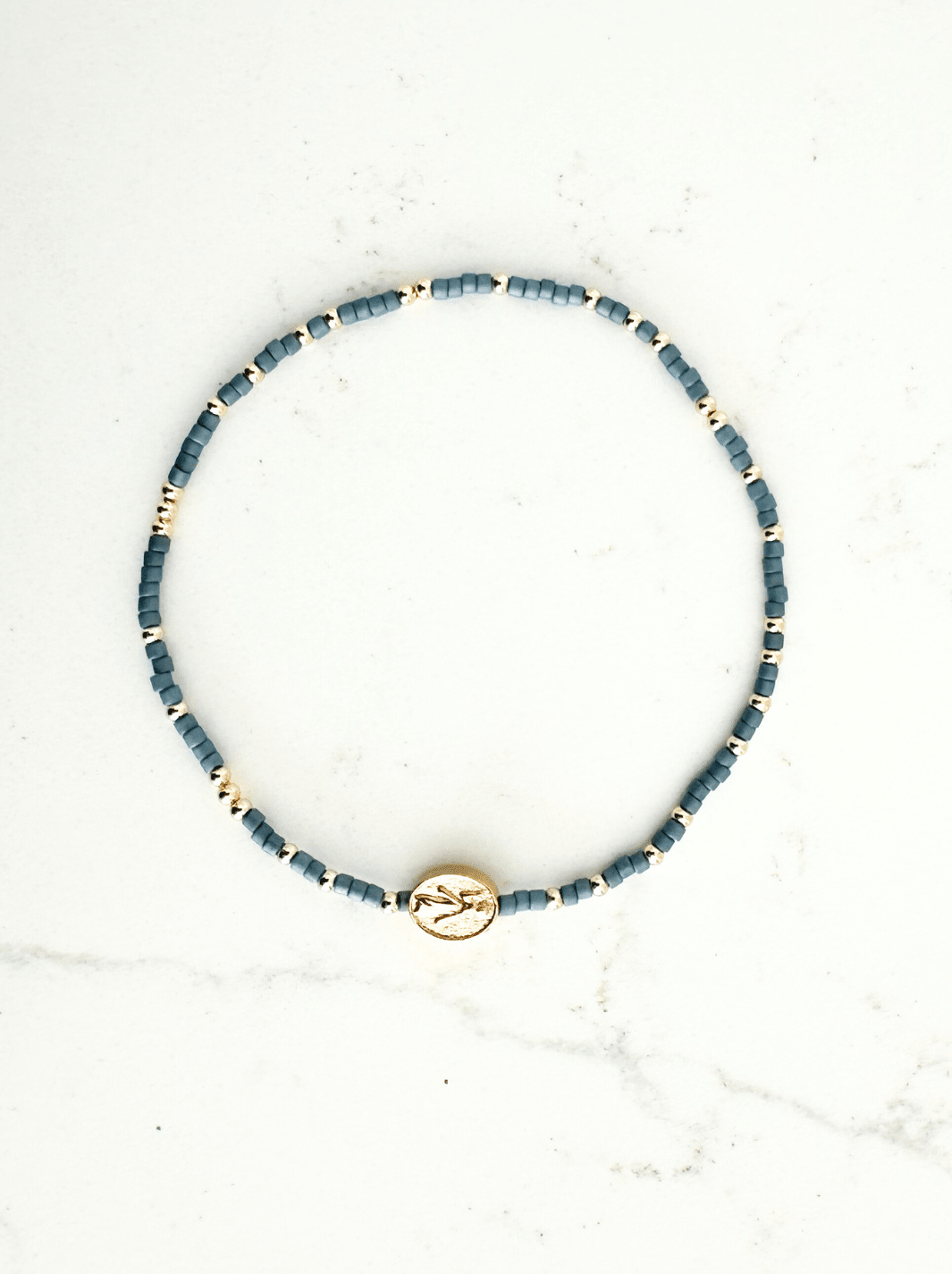 Divine Mercy Bracelets: Divine Gold - 3mm / Adult Classic (6.7") - Something Splendid Co.