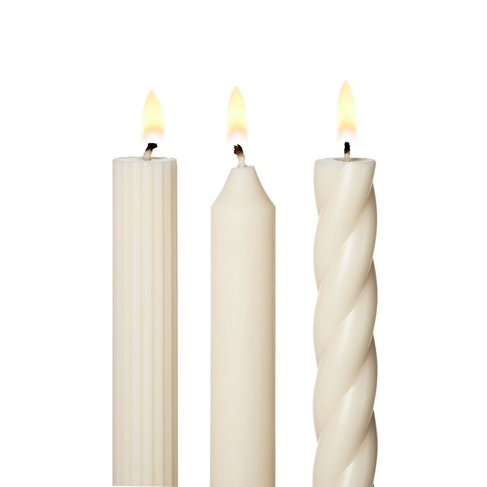 Driftwood Assorted Taper Candles - 3 Pack - Something Splendid Co.