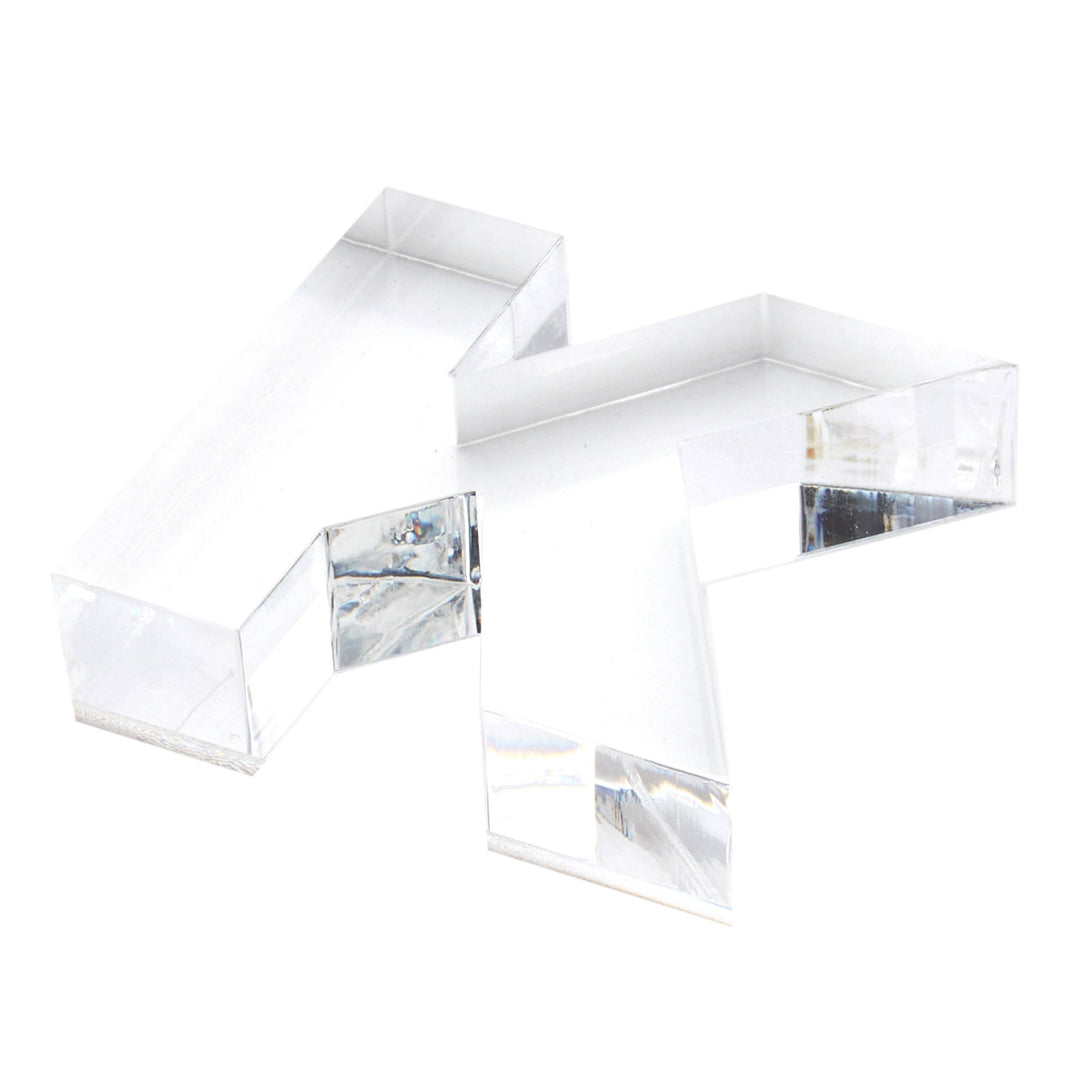 Clear K Acrylic Napkin Weight