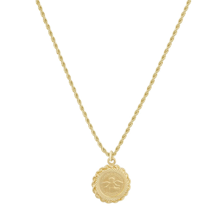 Electric Picks | Angel Necklace Gold - Something Splendid Co.