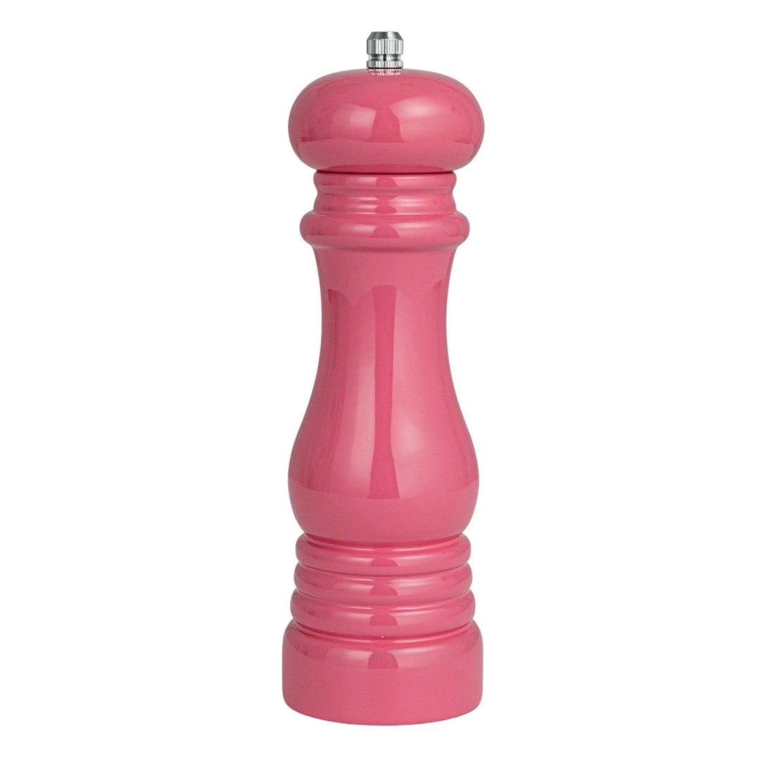 Enameled Rubberwood Salt/Pepper Mill - Pink - Something Splendid Co.