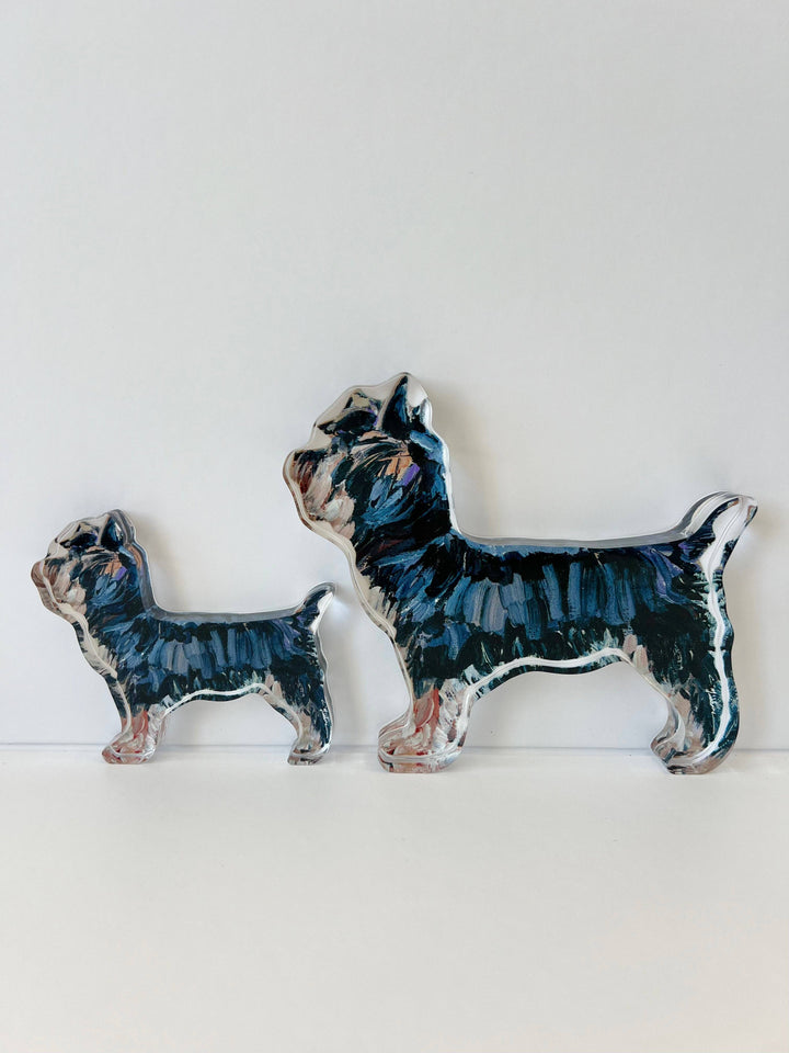 Yorkie Black & Tan Dog Acrylic WHOLESALE