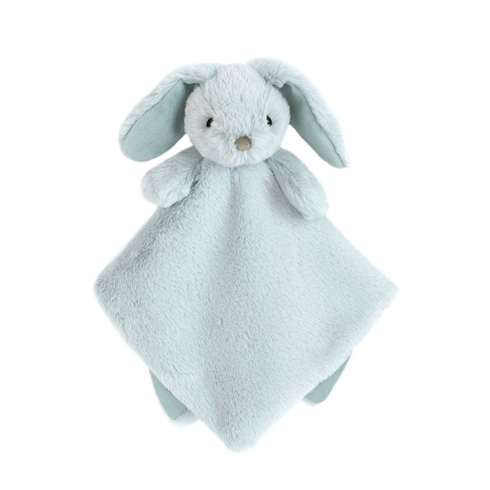 Faith Bunny Security Blanket - Blue - Something Splendid Co.