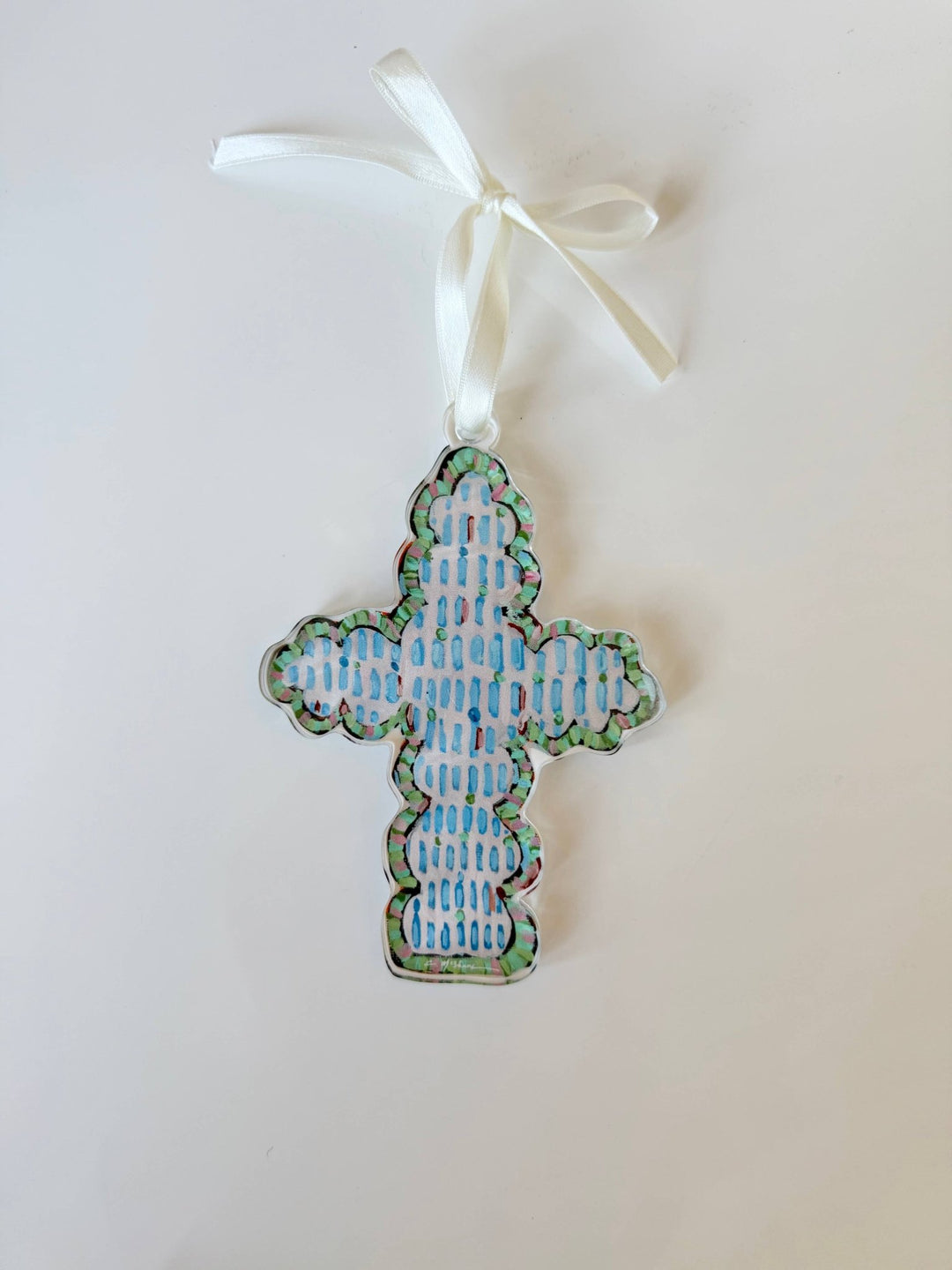 "Faithful Cross I" ornament - Something Splendid Co.