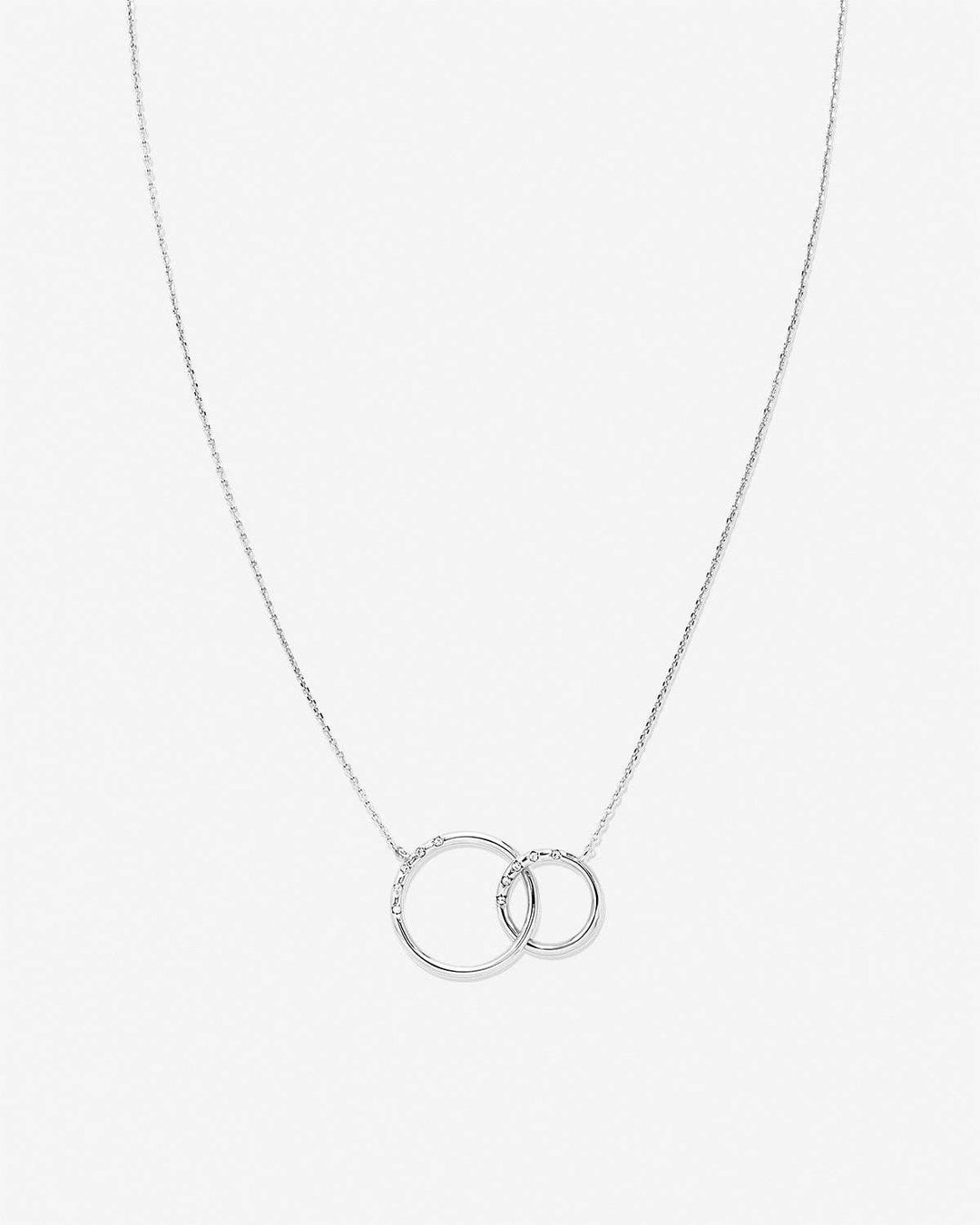 Family Interlocking Circles Necklace - Something Splendid Co.