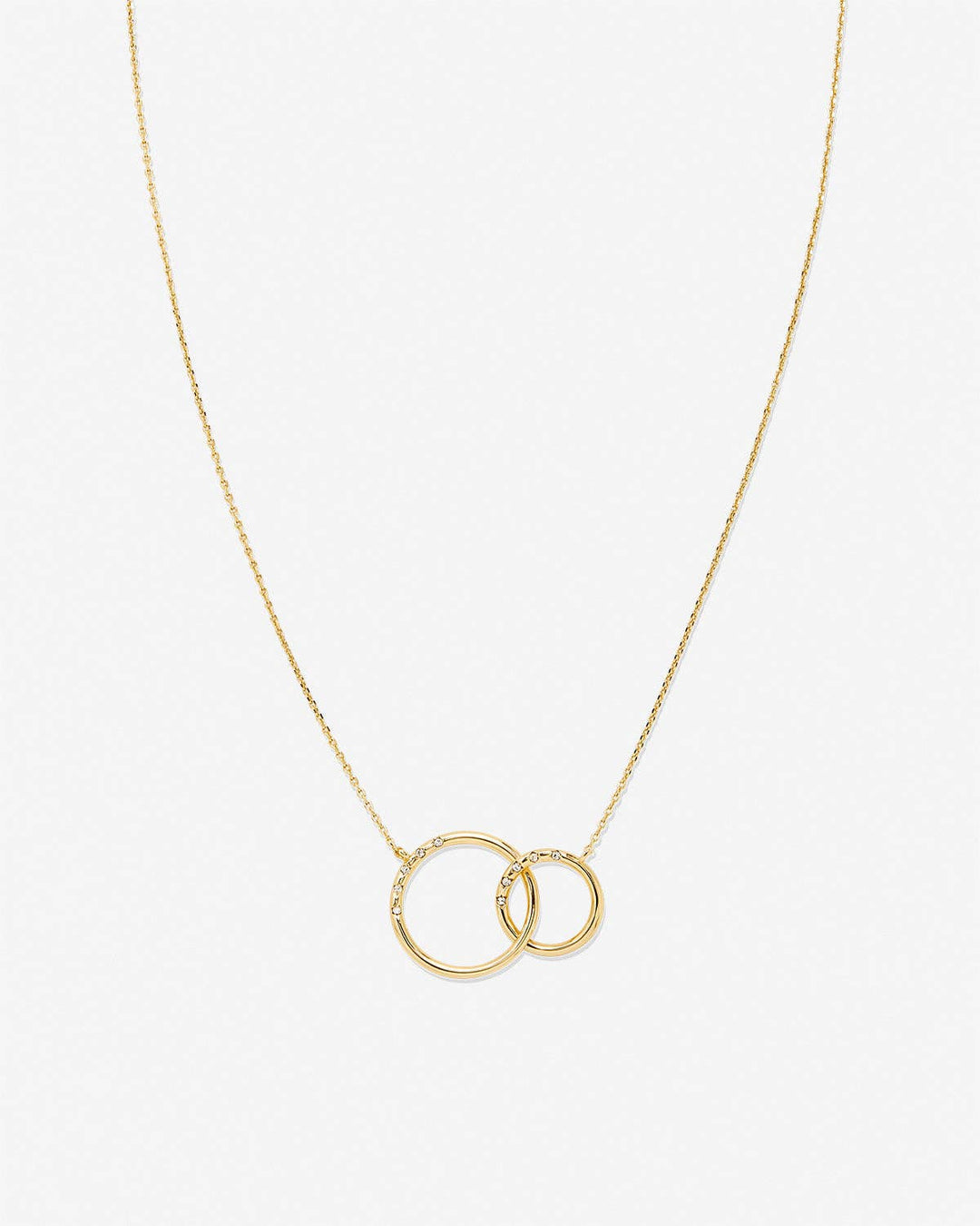 Family Interlocking Circles Necklace - Something Splendid Co.