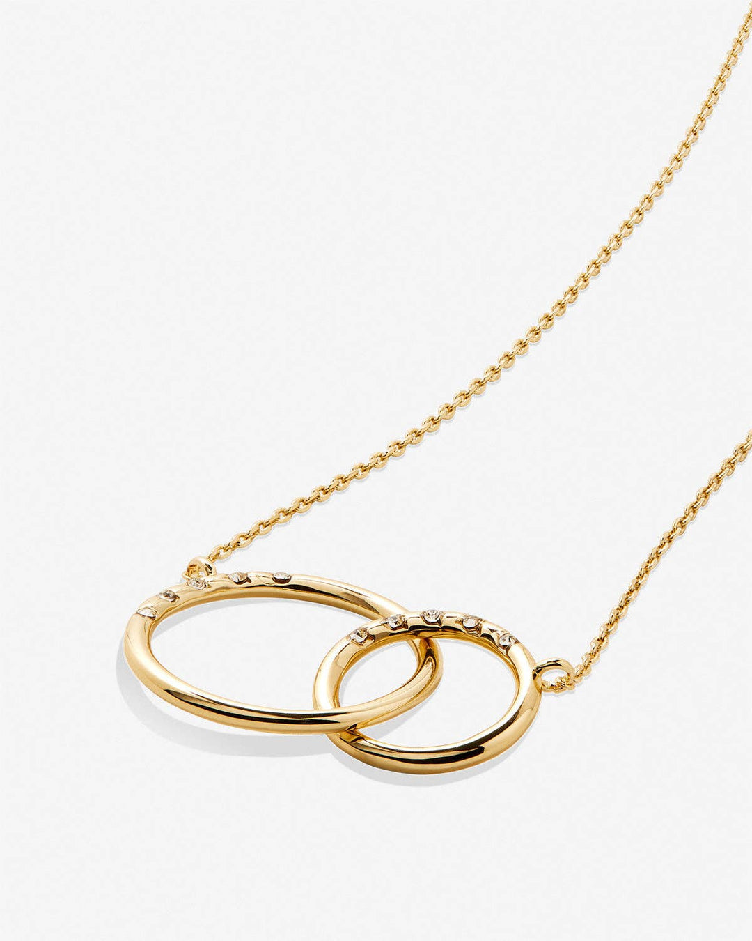 Family Interlocking Circles Necklace - Something Splendid Co.