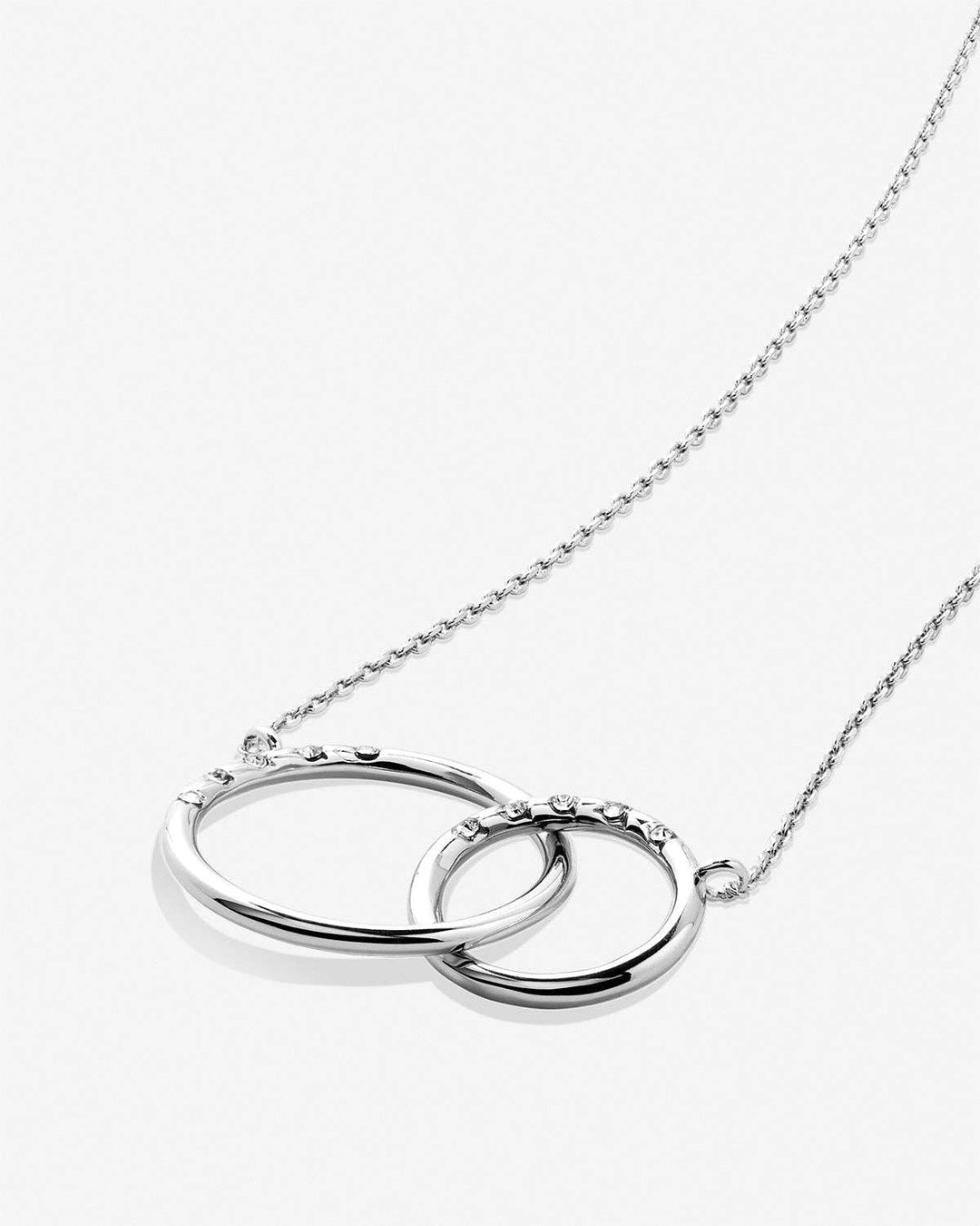 Family Interlocking Circles Necklace - Something Splendid Co.