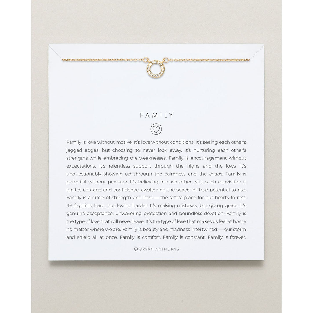 Family Necklace - 14k Gold - Something Splendid Co.