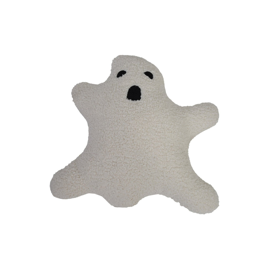 Faux Sherpa Fabric Ghost Shaped Pillow - Something Splendid Co.