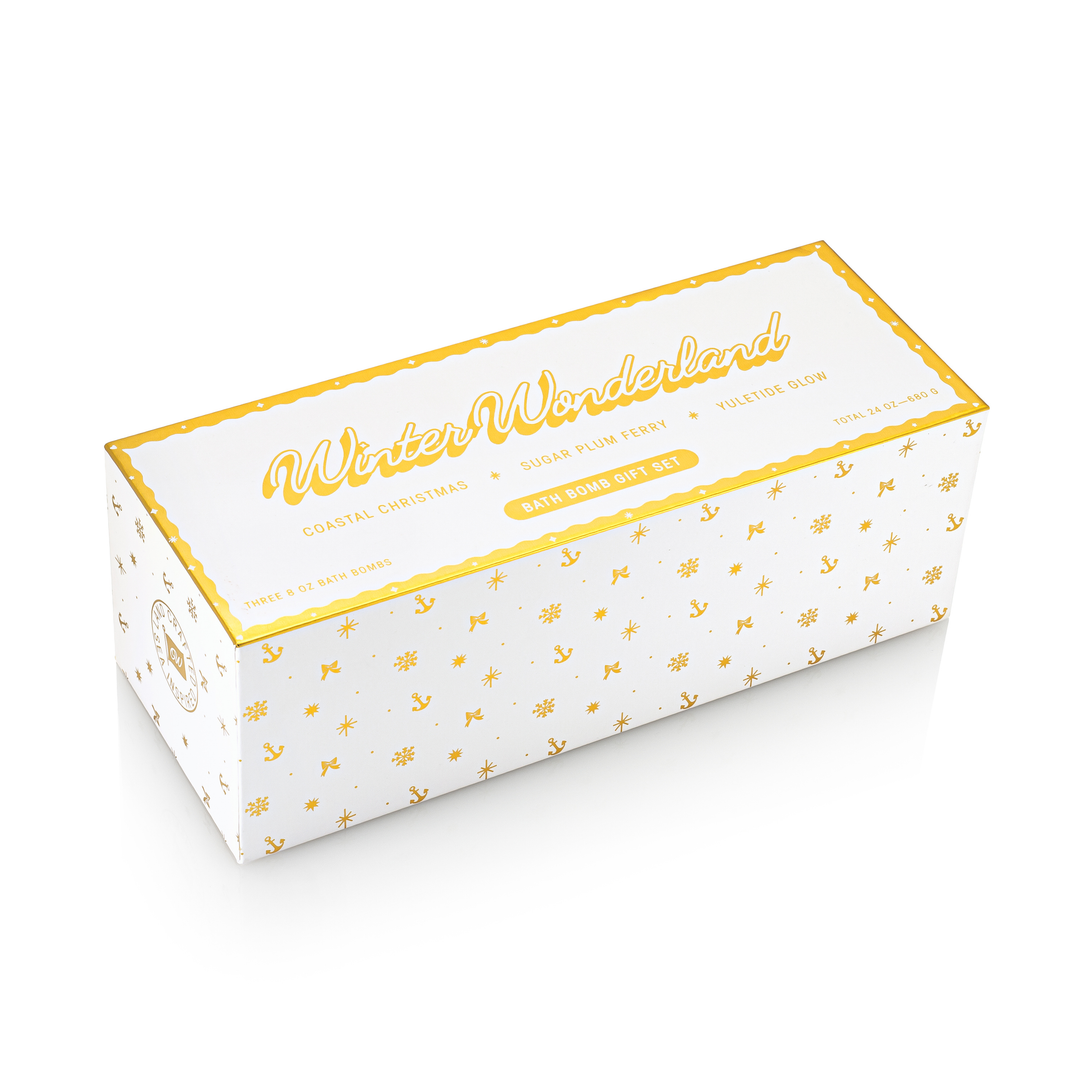 Winter Wonderland Bath Bomb Gift Set | Christmas, Holiday