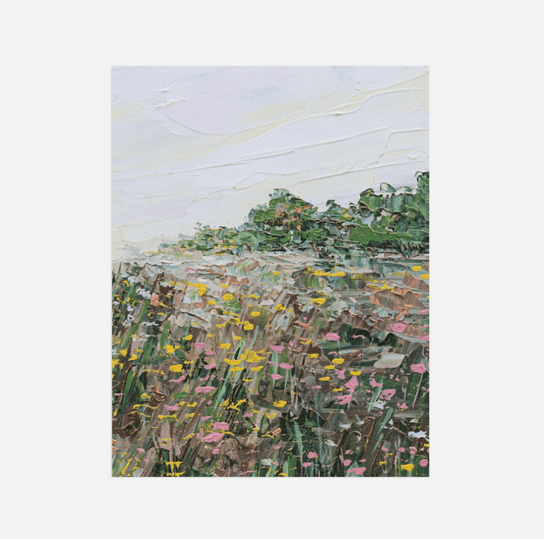 Field of Wildflowers Closeup, No.1 Print | 11 x 14 - Something Splendid Co.