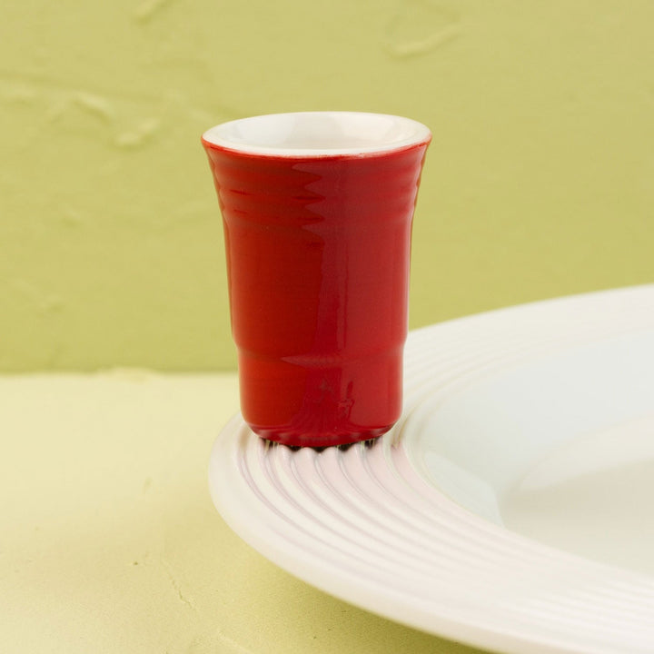Fill Me Up Mini by Nora Fleming — hand-painted ceramic party-famous solo cup